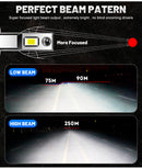 H4 LED Headlamp Hi/Lo Beam 40000LM H7 LED 150W H1 H11 H8 H9 9012 HIR2 9005 9006 HB3 HB4 3570 CSP Chip High Power Canbus No Error