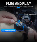 H4 LED Headlamp Hi/Lo Beam 40000LM H7 LED 150W H1 H11 H8 H9 9012 HIR2 9005 9006 HB3 HB4 3570 CSP Chip High Power Canbus No Error