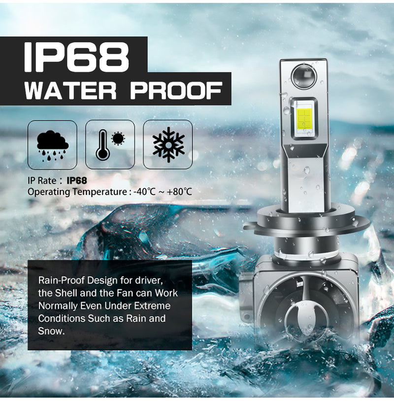 H4 LED Headlamp Hi/Lo Beam 40000LM H7 LED 150W H1 H11 H8 H9 9012 HIR2 9005 9006 HB3 HB4 3570 CSP Chip High Power Canbus No Error