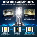 Bullvision K5C 4300K 120W H7 H4 Led CANBUS Headlight Bulb For Car H11 HB3 9005 HB4 9006 9012 Hir2 Led 6000K 60000LM Car LED Lamp