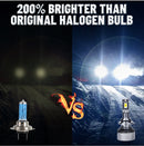 Bullvision K5C 4300K 120W H7 H4 Led CANBUS Headlight Bulb For Car H11 HB3 9005 HB4 9006 9012 Hir2 Led 6000K 60000LM Car LED Lamp