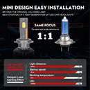 100000LM 160W H7 LED Canbus Car Headlights Bulbs H4 HB3 9005 HB4 9006 H11 9012 LED 6000K 5570 CSP Auto Lamp for VW Ford BMW