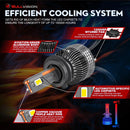 100000LM 160W H7 LED Canbus Car Headlights Bulbs H4 HB3 9005 HB4 9006 H11 9012 LED 6000K 5570 CSP Auto Lamp for VW Ford BMW