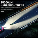 360 H7 LED Headlight 25000LM 3000K 4300K 6000K H1 9012 HIR2 D2S D4S H11 H8 H9 9005 9006 HB3 HB4 D2R D4R CSP Chips Fog Lights