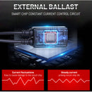 360 H7 LED Headlight 25000LM 3000K 4300K 6000K H1 9012 HIR2 D2S D4S H11 H8 H9 9005 9006 HB3 HB4 D2R D4R CSP Chips Fog Lights