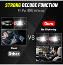 H1 H7 H4 LED Bulbs D2S HID Retrofit Kits D4S Led Lamp H8 H9 HB3 9005 HB4 9006 9012 HIR2 Fog Light 360 For Projector Lens