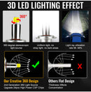 130W H7 LED Canbus 360 H11 HB3 9005 HB4 9006 Led Car Headlights Bulbs 9012 16 Sides Turbo Bi Led Projector Hi/Low Beam Auto Lamp