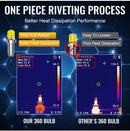 130W H7 LED Canbus 360 H11 HB3 9005 HB4 9006 Led Car Headlights Bulbs 9012 16 Sides Turbo Bi Led Projector Hi/Low Beam Auto Lamp