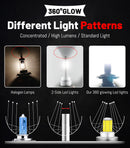 H1 H7 Led Bulbs 360 Mini H8 H11 Led Fog Lights For Projector Lenses 20000LM HB3 9005 HB4 9006 Car Lamps High Beam Auto 12V Turbo