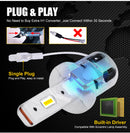 H1 LED Headlights 20000LM 8PCS 3860 CSP Chips Cut-off STG Auto Fog Lights High Bright Mini Diode 1:1 Size Plug and Play 12V 24V