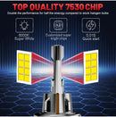H7 LED 50000LM 150W High Power 7530 CSP Chips 1:1 Mini Size Auto Headlight High Beam Low Beam L02 L04 L05 L06 Universal Adapter