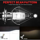 H7 LED 50000LM 150W High Power 7530 CSP Chips 1:1 Mini Size Auto Headlight High Beam Low Beam L02 L04 L05 L06 Universal Adapter