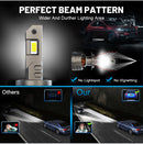 H4 LED Headlight K5C LED H7 60000LM H11 9012 HIR2 4300K 6000K H1 H8 9005 9006 HB3 HB4 200W 5570 CSP No Blind Hi/Lo Beam Copper Tube