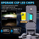 BULLVISION H4 H7 Led 80000LM H8 H9 H11 H1 Led Headlight 200W 9005 9006 HB3 HB4 9012 High Bright Auto Light Bulbs 6000K White STG