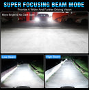 BULLVISION H4 H7 Led 80000LM H8 H9 H11 H1 Led Headlight 200W 9005 9006 HB3 HB4 9012 High Bright Auto Light Bulbs 6000K White STG