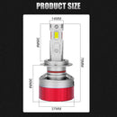 H7 6000K LED Lamp H4 H11 Double Copper Tube Led Headlights For Car 80000LM 200W H8 H9 H9 H1 HB3 HB4 9005 9006 9012 Led