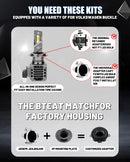 Bullvision 220W H7 LED Canbus 70000LM H4 H11 H8 H9 9012 HIR2 9005 9006 HB3 HB4 Turbo Auto Lights Fog Lamp For VW L03 L05 Adapter